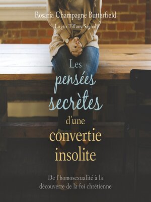 cover image of Les pensées secrètes d'une convertie insolite